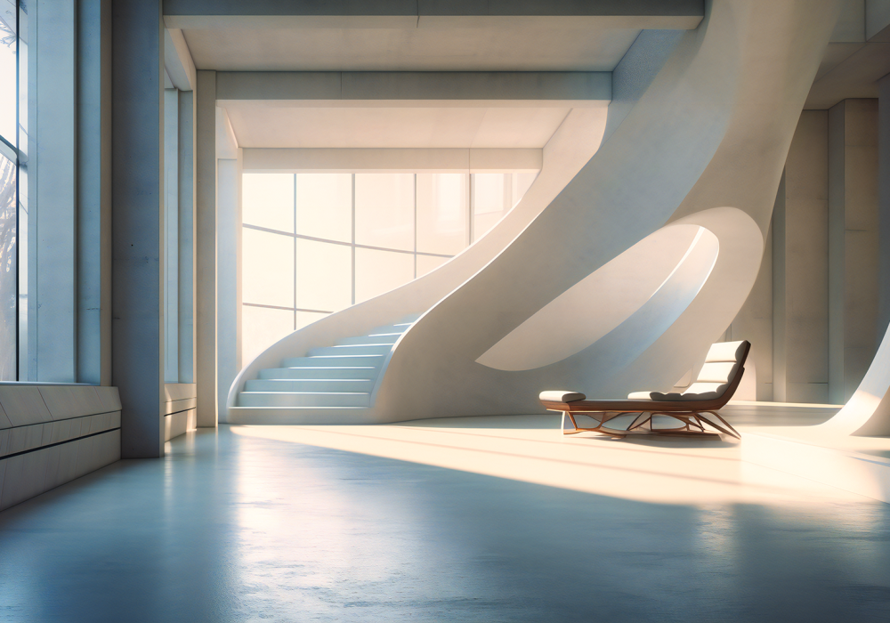 interior-scene-with-large-white-floor-wall-concrete